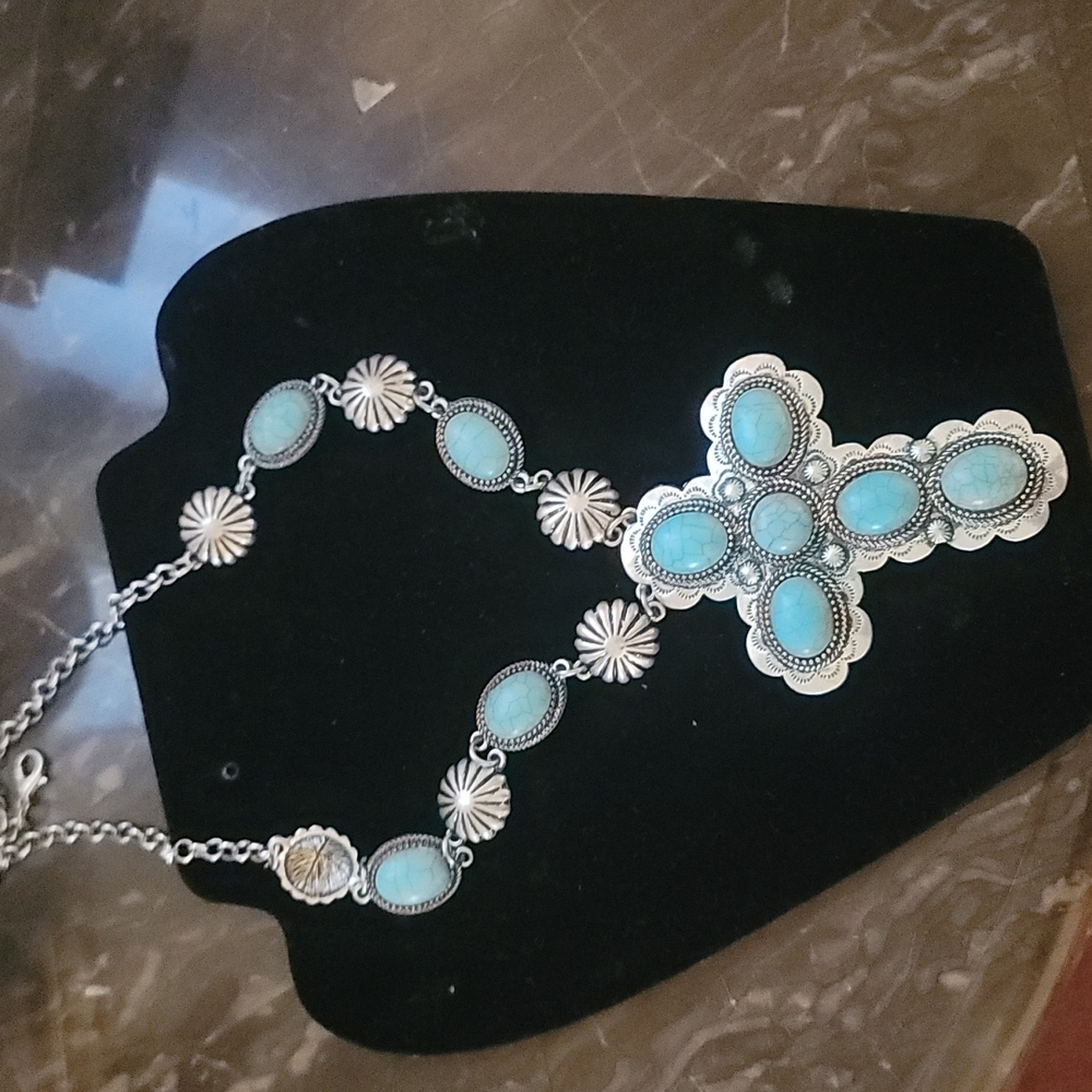 Western Cross Necklace